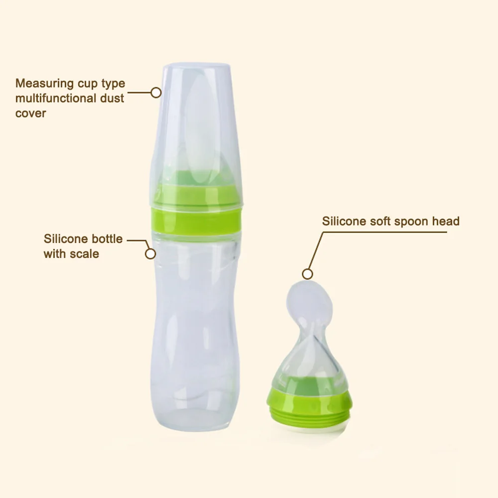 Детская Ложка для кормления ложка обучения риса хлопьев пищевая добавка