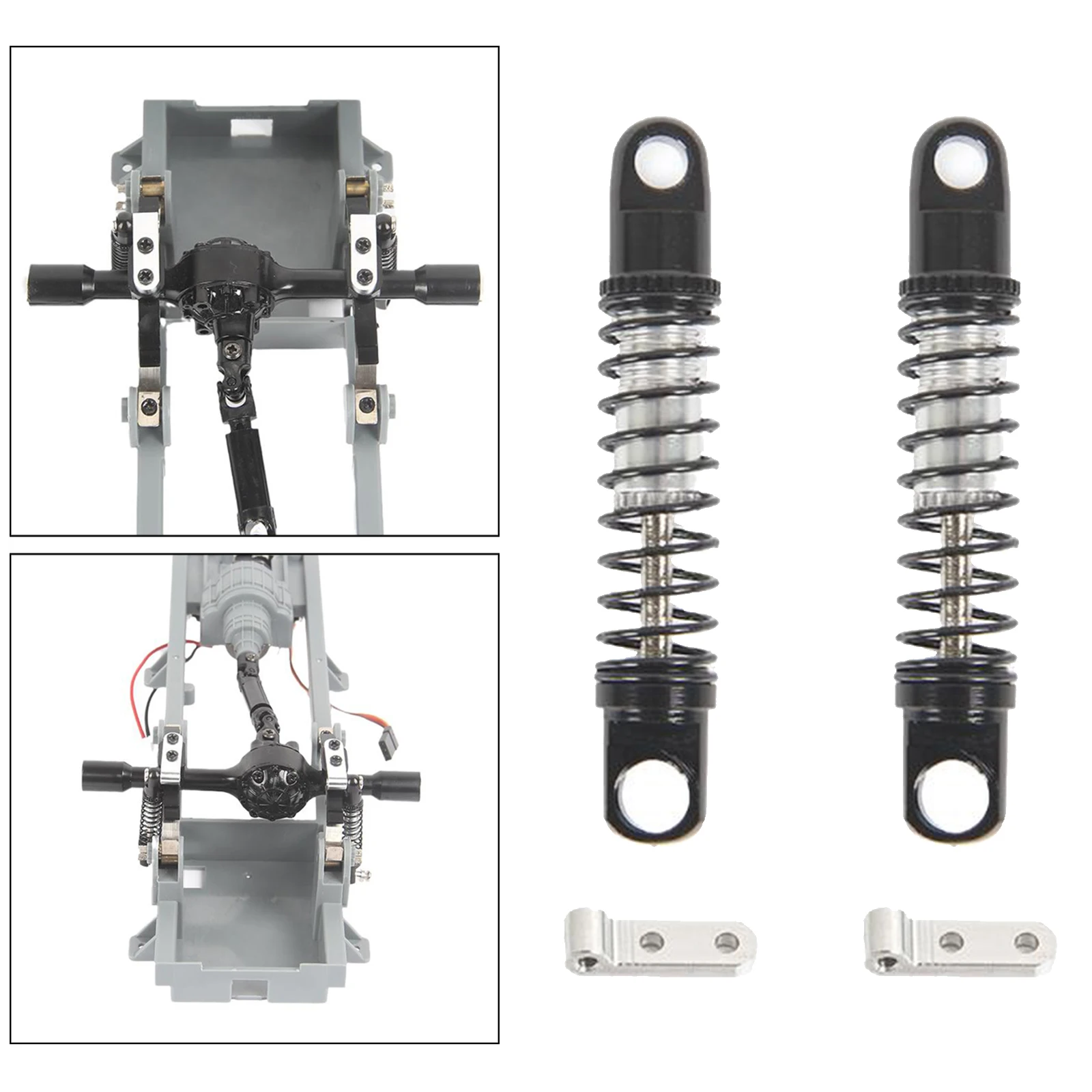 2 шт rc алюминий амортизатор пр