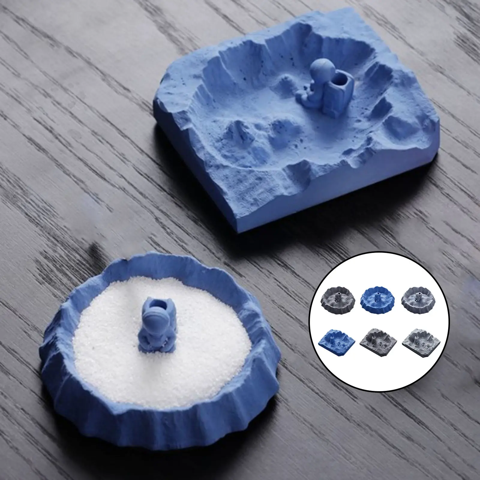 

Милая пепельница в форме астронавта, цветочные горшки, контейнер, украшение для дома, гостиной, пепельница для сигареты, настольное искусст...