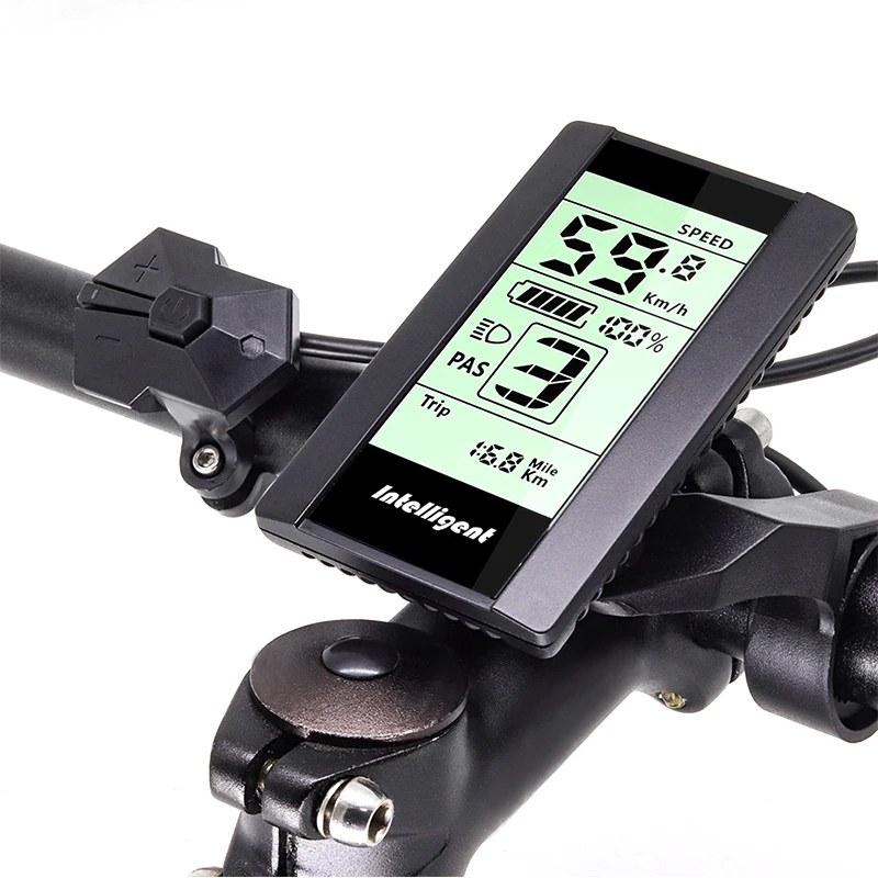 ЖК-дисплей 800S для электровелосипеда Bafang BBS01 BBS02 BBSHD мотор среднего привода 24 в 36 В 48
