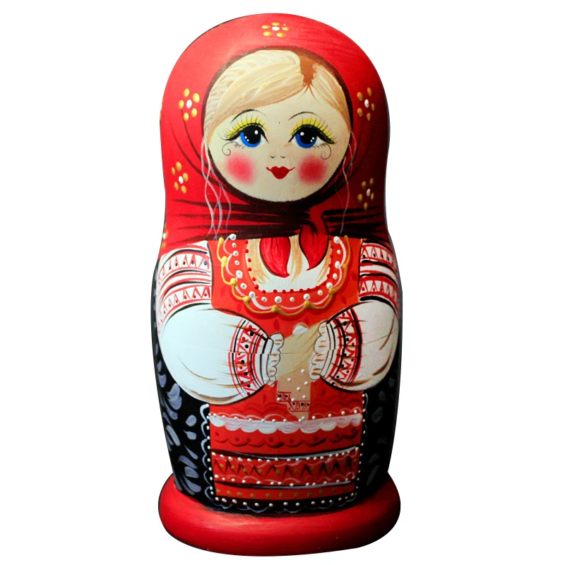 7 слоев/набор деревянные русские куклы-гнезда | Игрушки и хобби