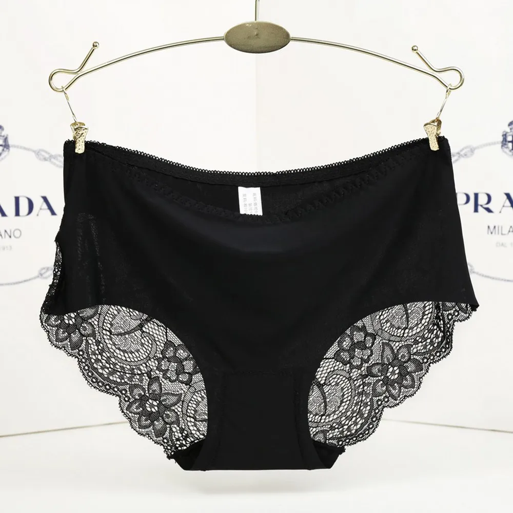 Женские трусы с высокой эластичной проницаемостью из ледяного шелка женские