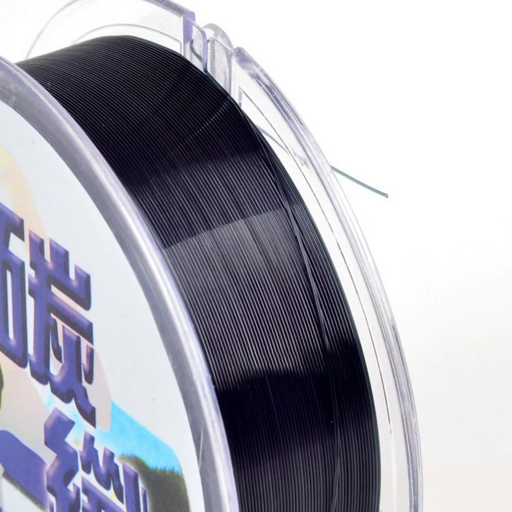 Рыболовная леска их Фторуглерода 100 м углеродное волокно лидер Fly Line с быстрым