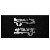 metal sticker badge discovery decal for 110 trx4 defender bronco axial scx10 90046 wrangler d90 d110 rc4wd rc car shell body
