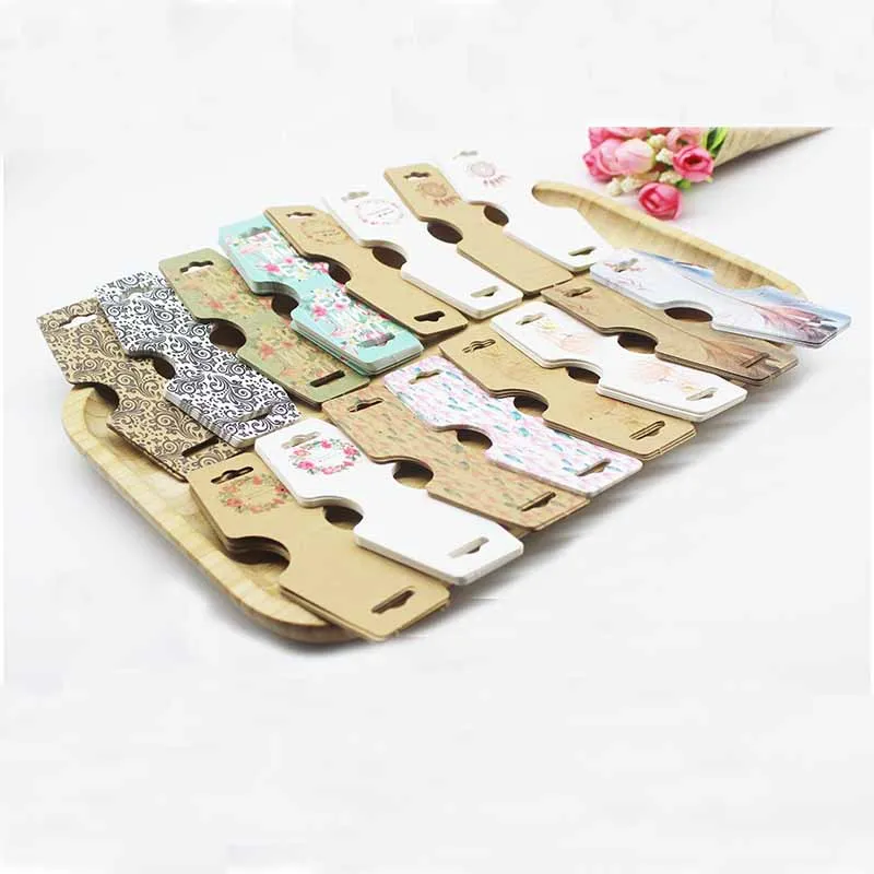 2020 Новая мода ожерелье дисплей карты Diy Подвеска и серьги 120x45 мм 250gsm бумажные