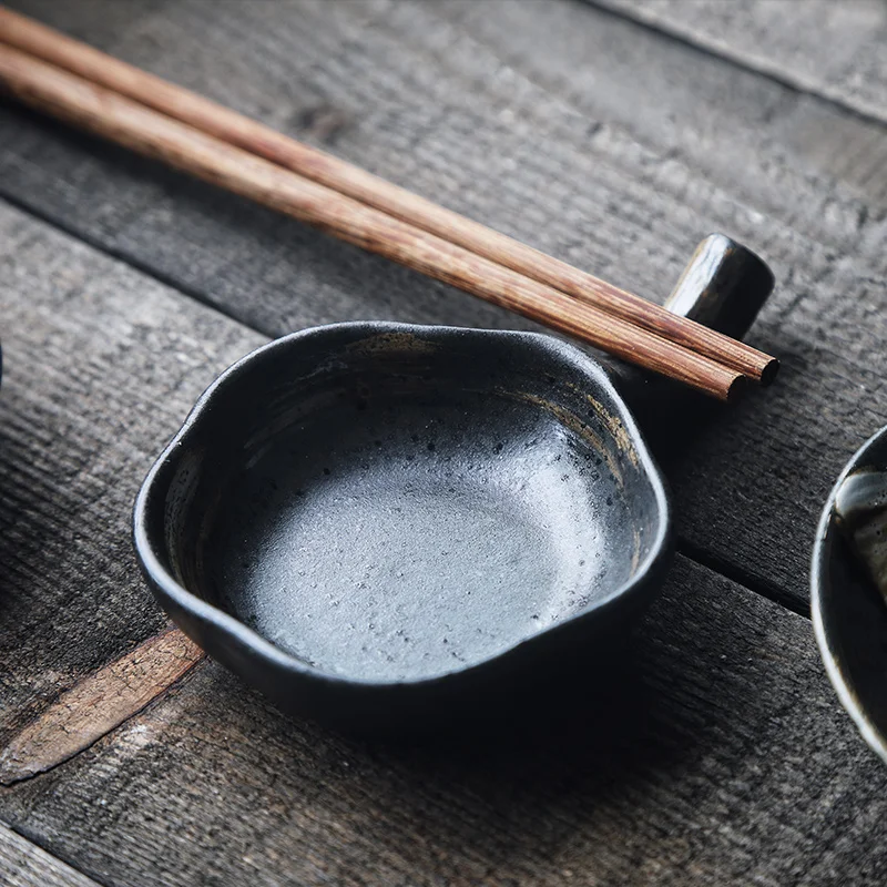 RHE маленький керамика блюдо соус чаша мини японской вишни Тарелка Для Приправ