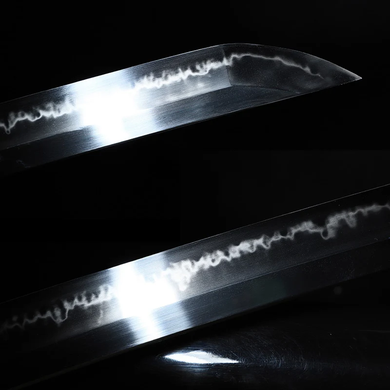 

Special Burning Blade-High Standard Japanese Samurai Sword Wood Sheath Genuine Handmade Katana True Yokote Full Tang