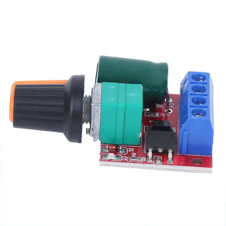 2 шт. регулятор скорости мини двигатель постоянного тока 4 5 28 в Регулируемый