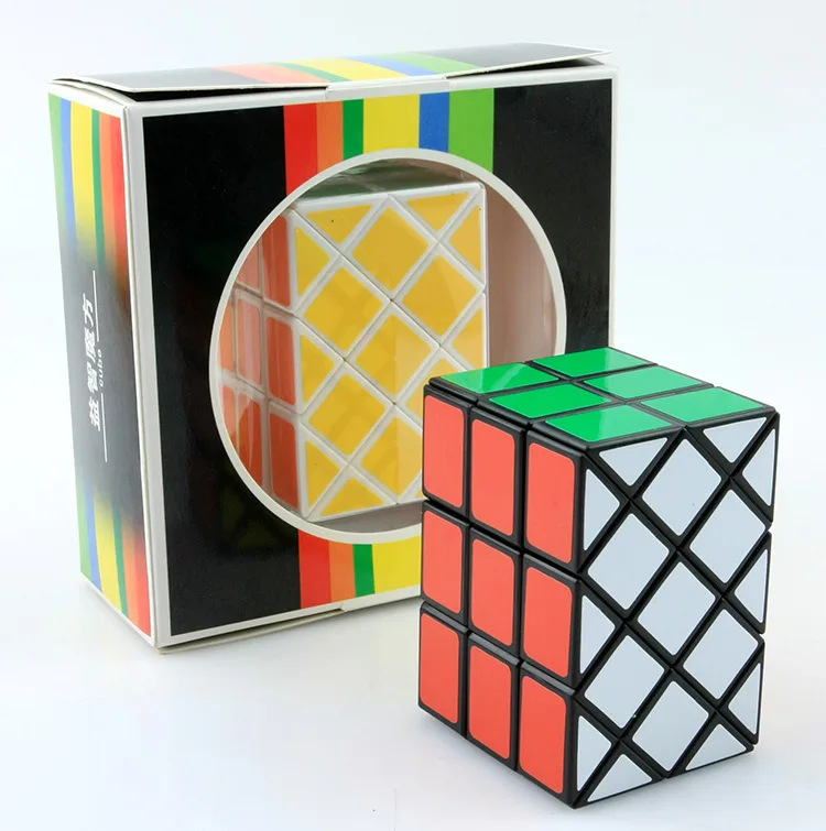 Новый длинный кубик Diansheng чехол 3x3x3 волшебный куб древняя двойная рыба скоростная