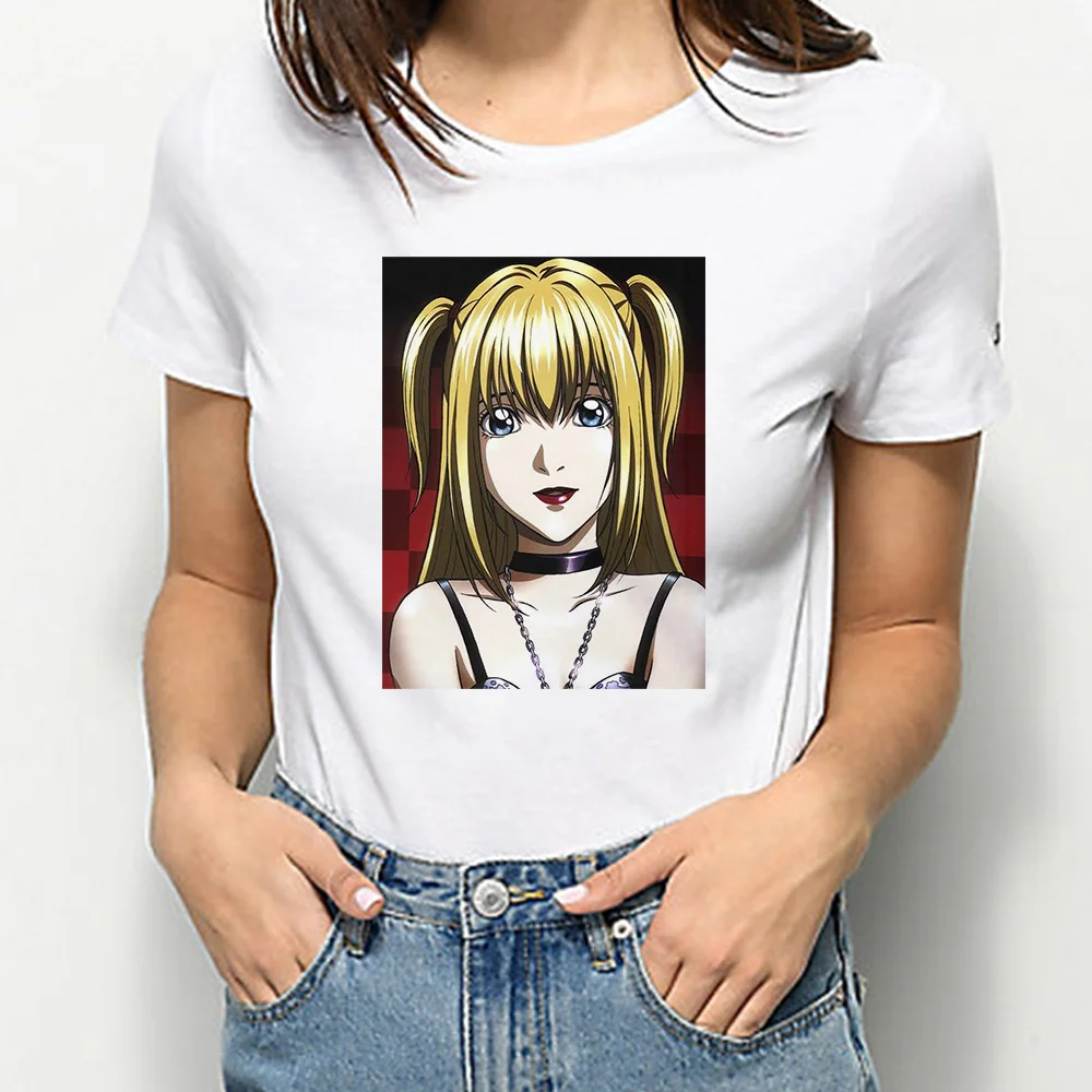 

Anime Death Note T Shirt Kawaii Cartoon Tshirt Graphic Tees Manga Summer Tops Unisex Tee Streetwear Oversize Hipster Design