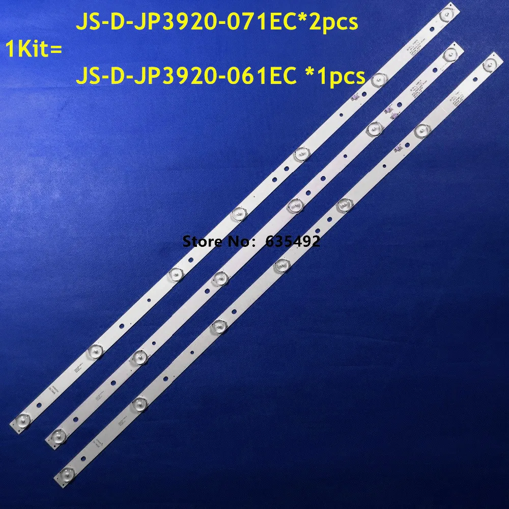 Светодиодный подсветка полосы лампы для JS D JP3920 061EC 071EC E39F2000 MCPCB акаи AKTV401 AKTV403 AKTV4021