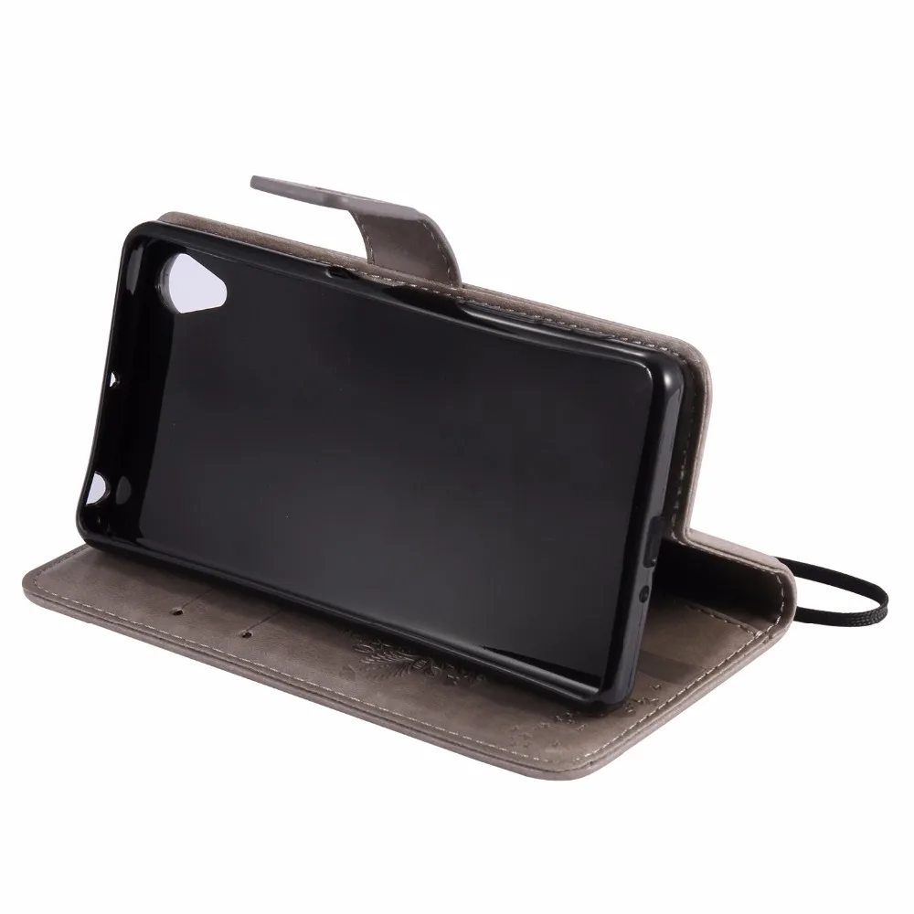 Чехол книжка 3D Tree для Sony Xperia X кожаный чехол F8132 F5122 F5121|Бамперы| |