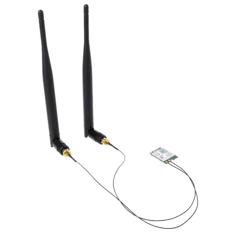 Двухдиапазонная карта Wlan Wi Fi 2 4G/8265 для Intel 8265NGW Wireless AC адаптер NGFF|Сетевые карты| |