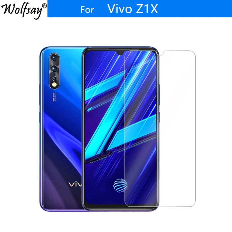 Vidrio templado para Vivo Z1X Protector de pantalla 9H vidrio templado Premium para Vivo Z1X vidrio Protector para Vivo Z1X Z1 X pel&iacute;cula-0