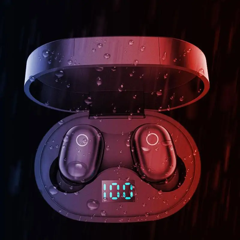 Беспроводная Bluetooth-гарнитура F2 Mini TWS двойные внутриканальные водонепроницаемые