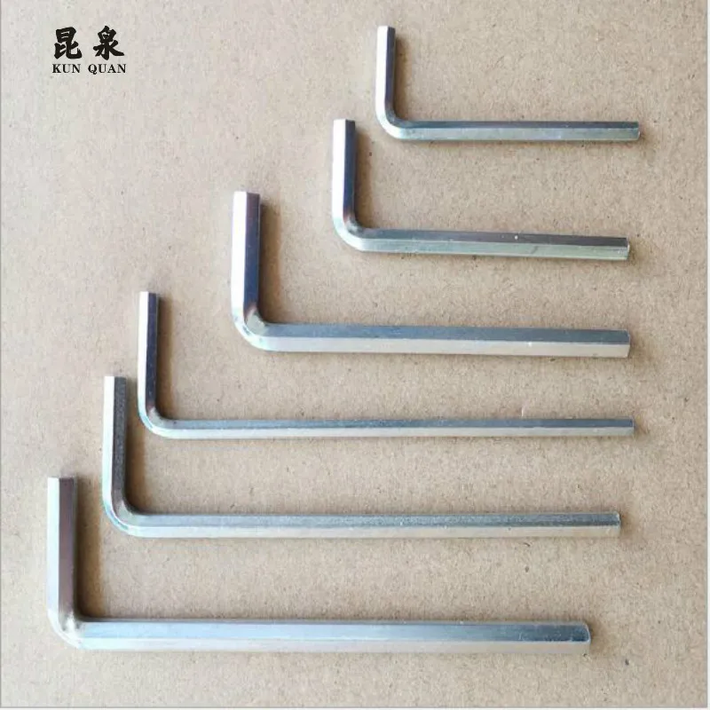 Прямой шестигранный ключ от производителя высококачественный длиной 5 мм 100 шт. в