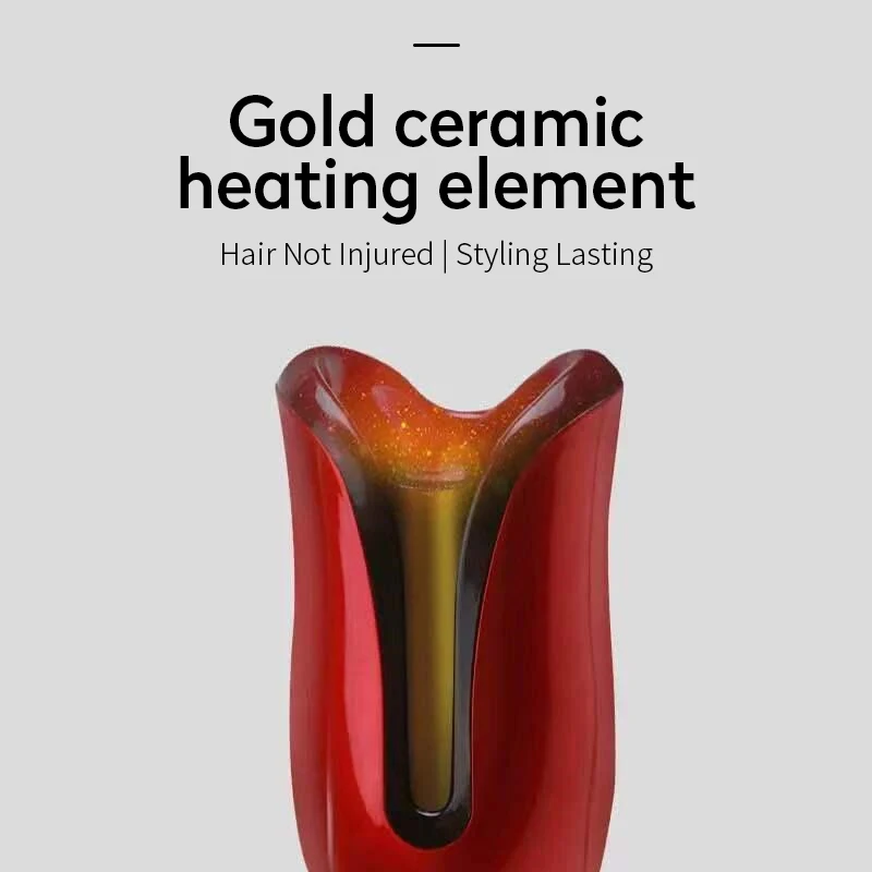 Щипцы для завивки волос многоавтоматическая плойка с ЖК дисплеем керамический