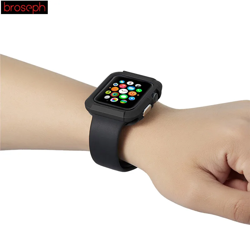 SGP ТПУ защитный чехол для Apple Watch 4 band 40 мм 44 мм ударопрочный корпус корпуса КОРПУСА ДЛЯ iwatch 4 band