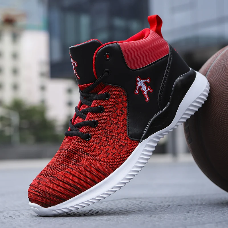 Мужская баскетбольная обувь дышащая удобная спортивная Jordan Спортивная с высоким