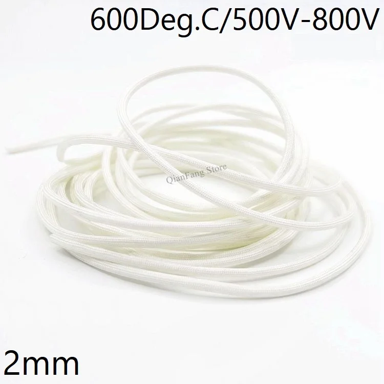 Диаметр 2 мм Труба из стекловолокна HTG защитная пленка для кабеля мягкого