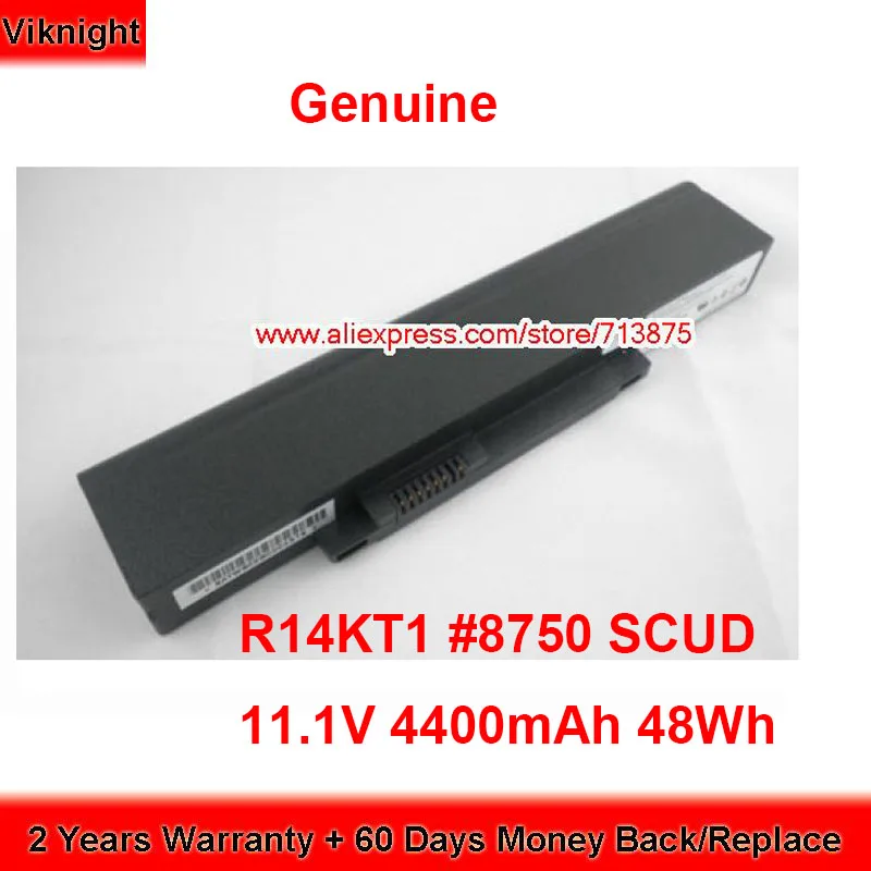   R14KT1 #8750 SCUD 23 + 050221 + 10  Averatec 3150HD 3150HW 3150P 3220H 3225HS 3225P N2300 11, 1 V 4400mAh 48Wh