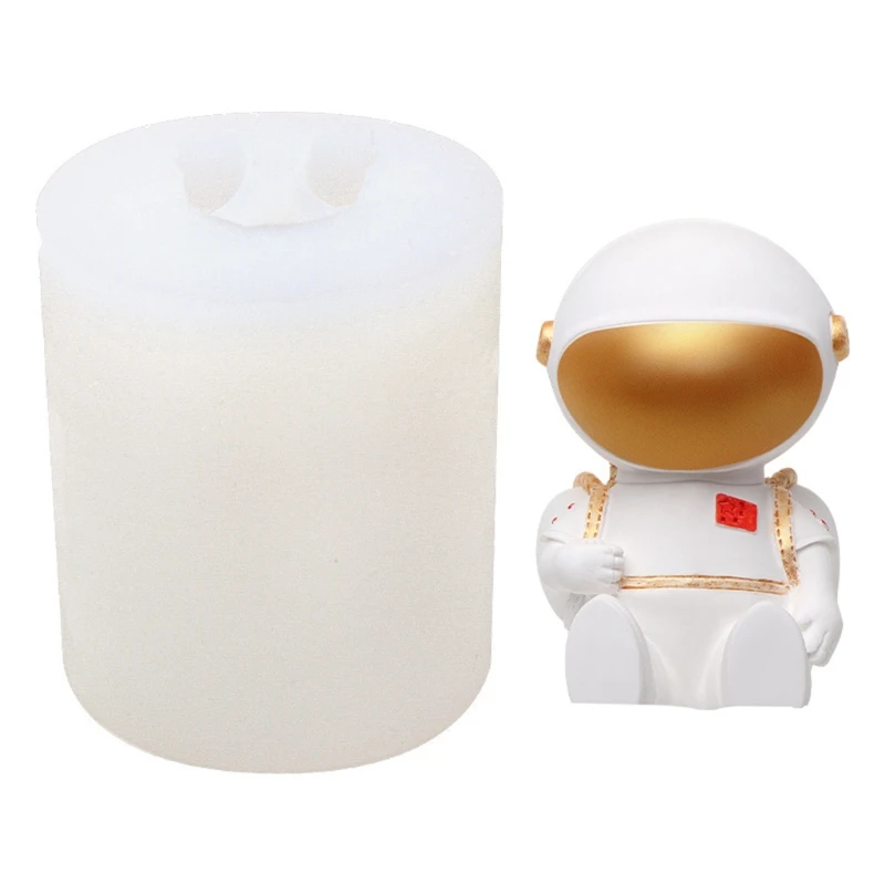 

3D астронавт силиконовые формы пластырь для ароматерапии пресс-формы для свечей штукатурка прессформу эпоксидной смолы литейная «сделай са...