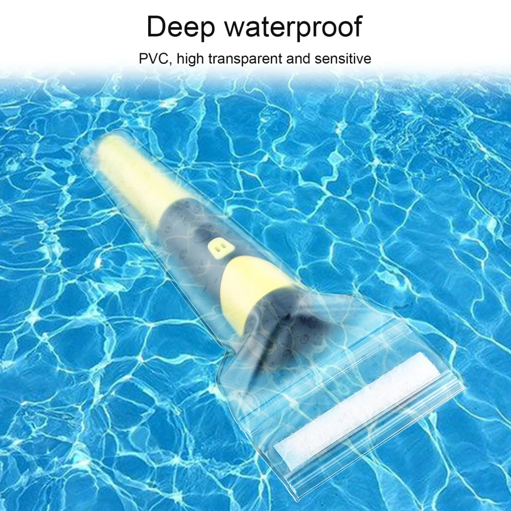 

Metal Detector Waterproof Bag Transparent Case for Pro Pinpointing Treasure Hunting Unearthing Tool Accessories