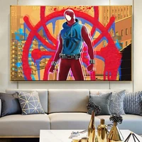 scarlet spider appearance in verse movie canvas painting wall art pictures for living room poster and print bedroom home decor
