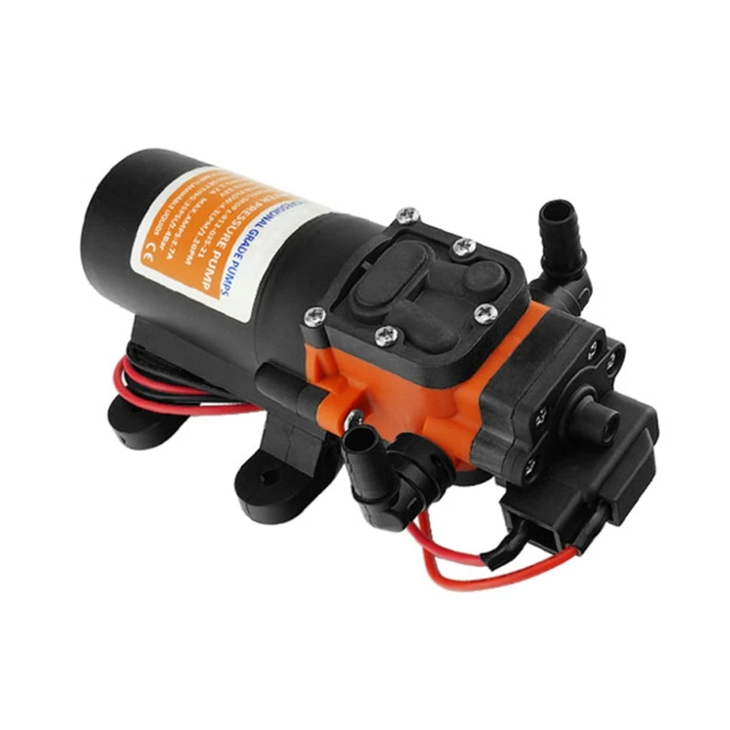 

Portable Electric Transfer Water Pump 35 PSI Self-Priming Water Diaphragm Pump 12V DC Fresh Water Pressure Pump RV Marine Yacht