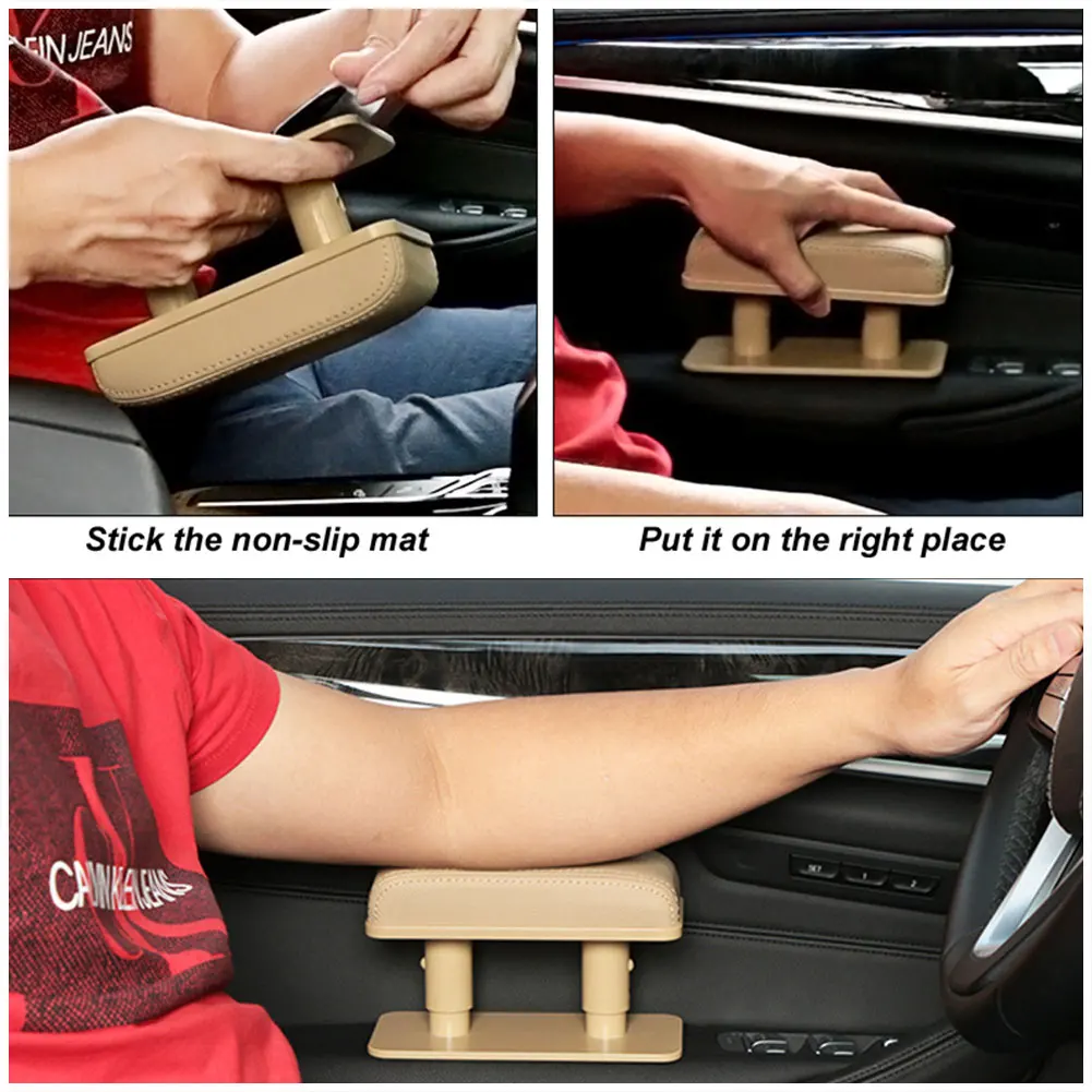 Автомобильный подлокотник поддержка локтя Регулируемый универсальный для рук