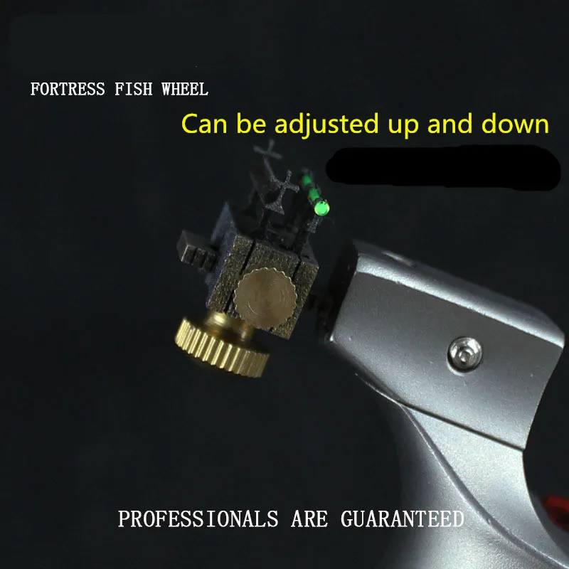 Рогатка для охоты из нержавеющей стали с деревянной ручкой плоской резиновой