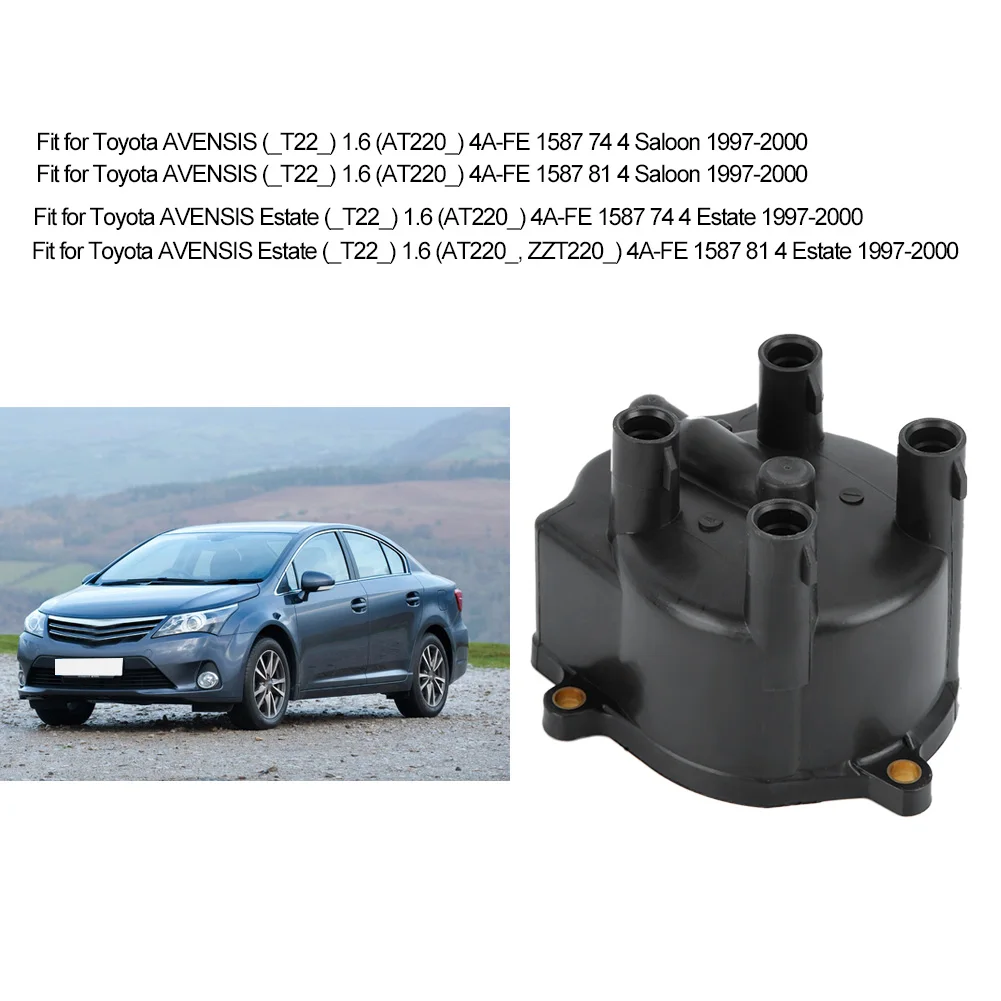 Auto Replacement Parts ABS Car Distributor Cap Accessory Fit For Toyota 19101-11060(Black) | Автомобили и мотоциклы