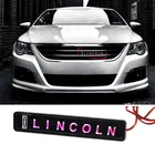 Автомобильный светодиодный значок для решетки радиатора Lincoln Town MKZ Aviator Corsair MKT MKC MKX Mark Continental Navigator MKS Nautilus