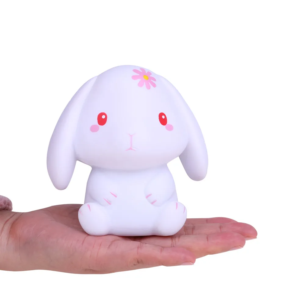

1/2PC Squeeze soft Squishies Adorable Rabbit Slow Rising Cream Squeeze Scented Stress Relief Toys Funny Gift