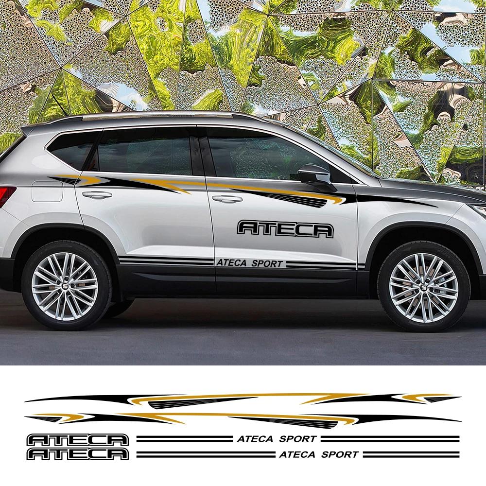 Виниловая пленка для сиденья Ateca Arona 2 шт. автомобильные наклейки тюнинг