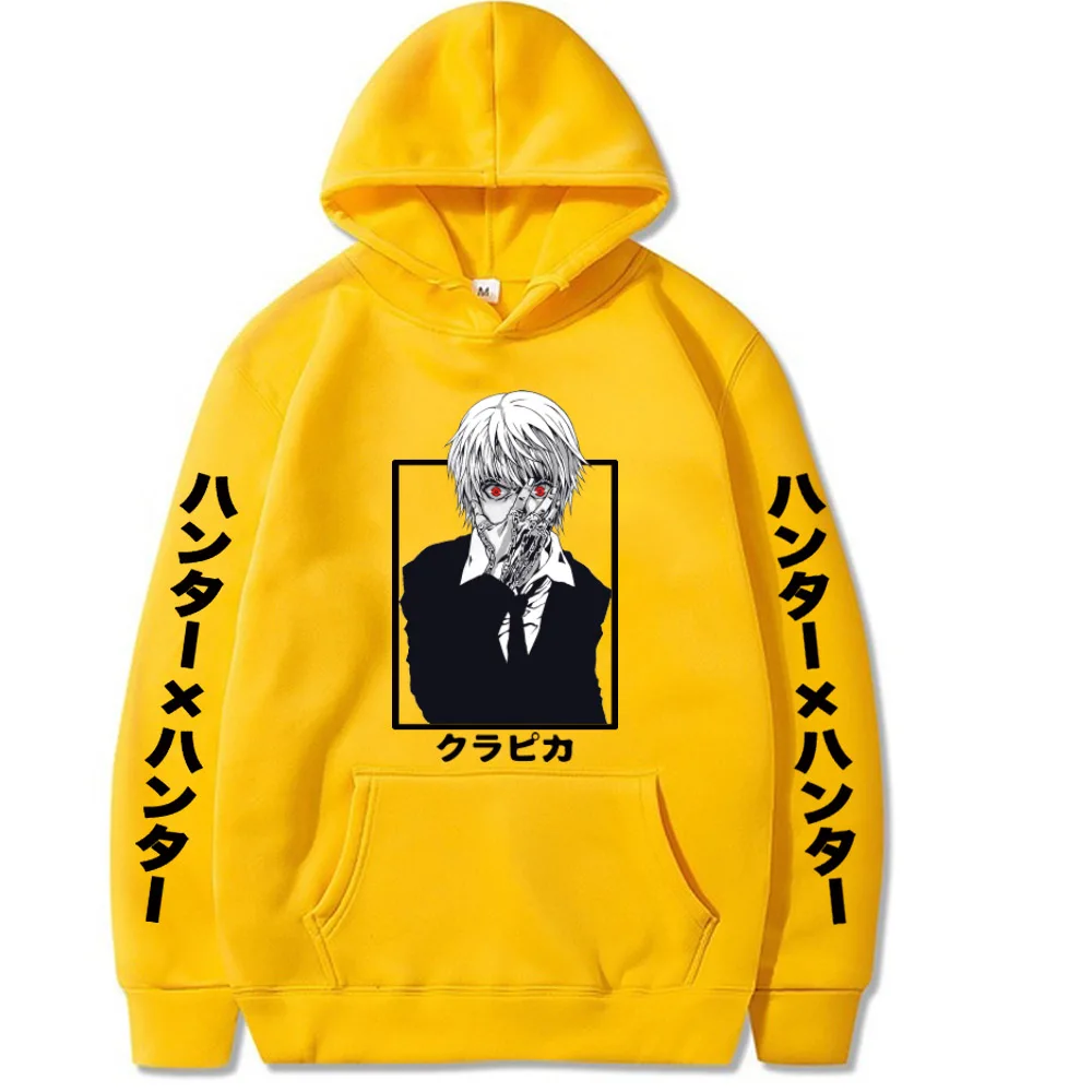 

Uniex Hoodie Anime Hunter X Hunter Pullovers Tops Long Sleeve Loose Hip Hop Cloths