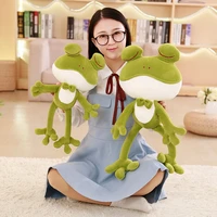 cute creative frog plush toy girl doll pillow high quality plush toy children birthday gift valentine pluszaki plushie bc50mr