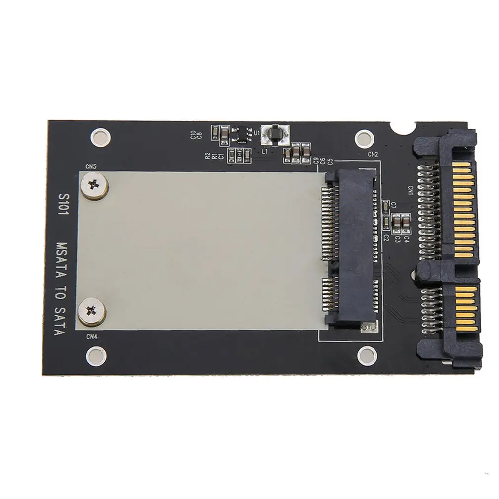 Переходник для SATA накопителя переходник с MSATA SSD на 2 5 дюйма карты Plug and Play 50 мм X 30