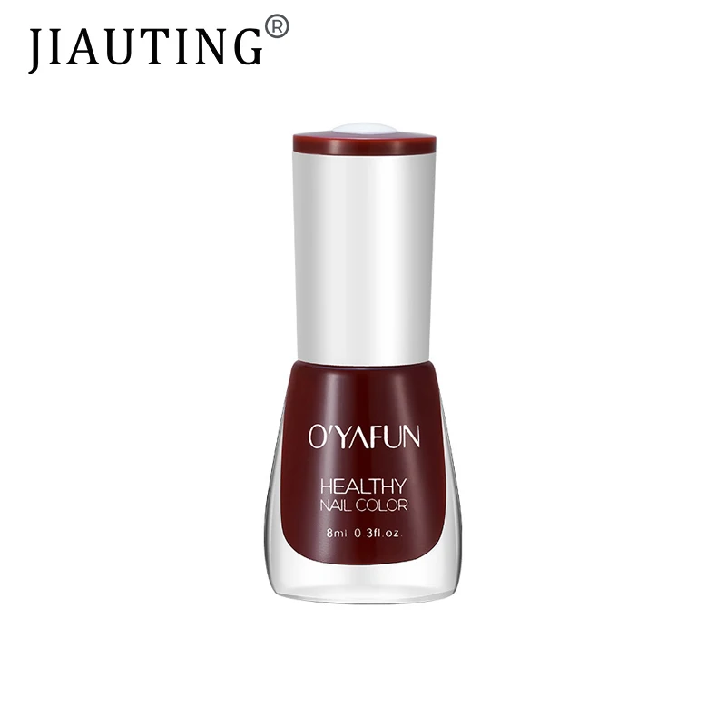 

JIAUTING Nail Art Tearable Quick Dry Normal Without Lamp Nail Polish Glitter Sequins Uv Varnish Matte Watercolor Drops Nails