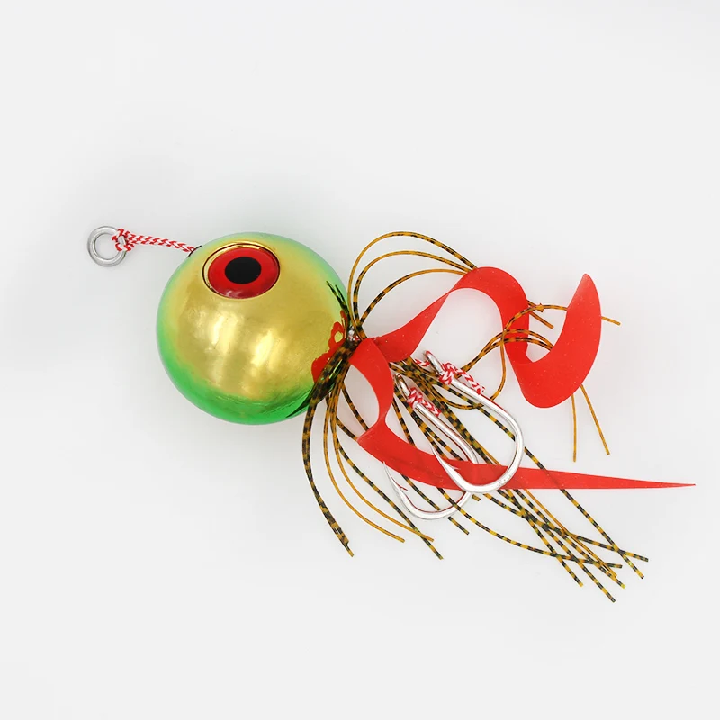 

FUNADAIKO Inchiku Fishing Lure Kingfish Snapper Grouper 100g 120g 150g 200g Metal Jig Head Octopus Skirt Slow Jigging kabura