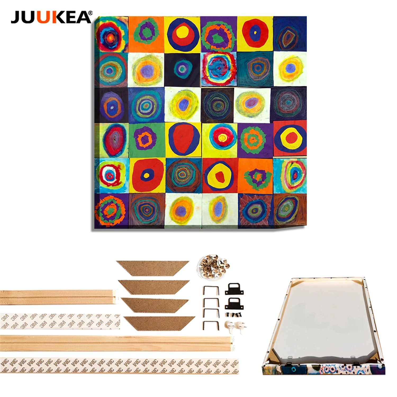 Василий Кандинский концепция Переливающаяся Точка HD качество я Холст Живопись