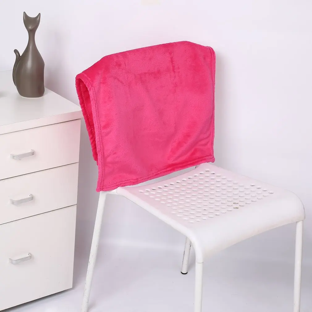 Одноцветное одеяло коралловый флис удобные спальные подушки на кровать