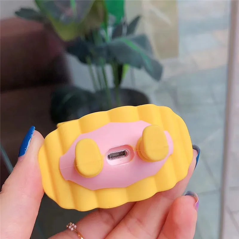 

For Airpods Pro Case 3D Duck Pattern Silicone Case For Apple Airpods 2 Lovely Cute Earphone Case For Airpods Air Pods Cover