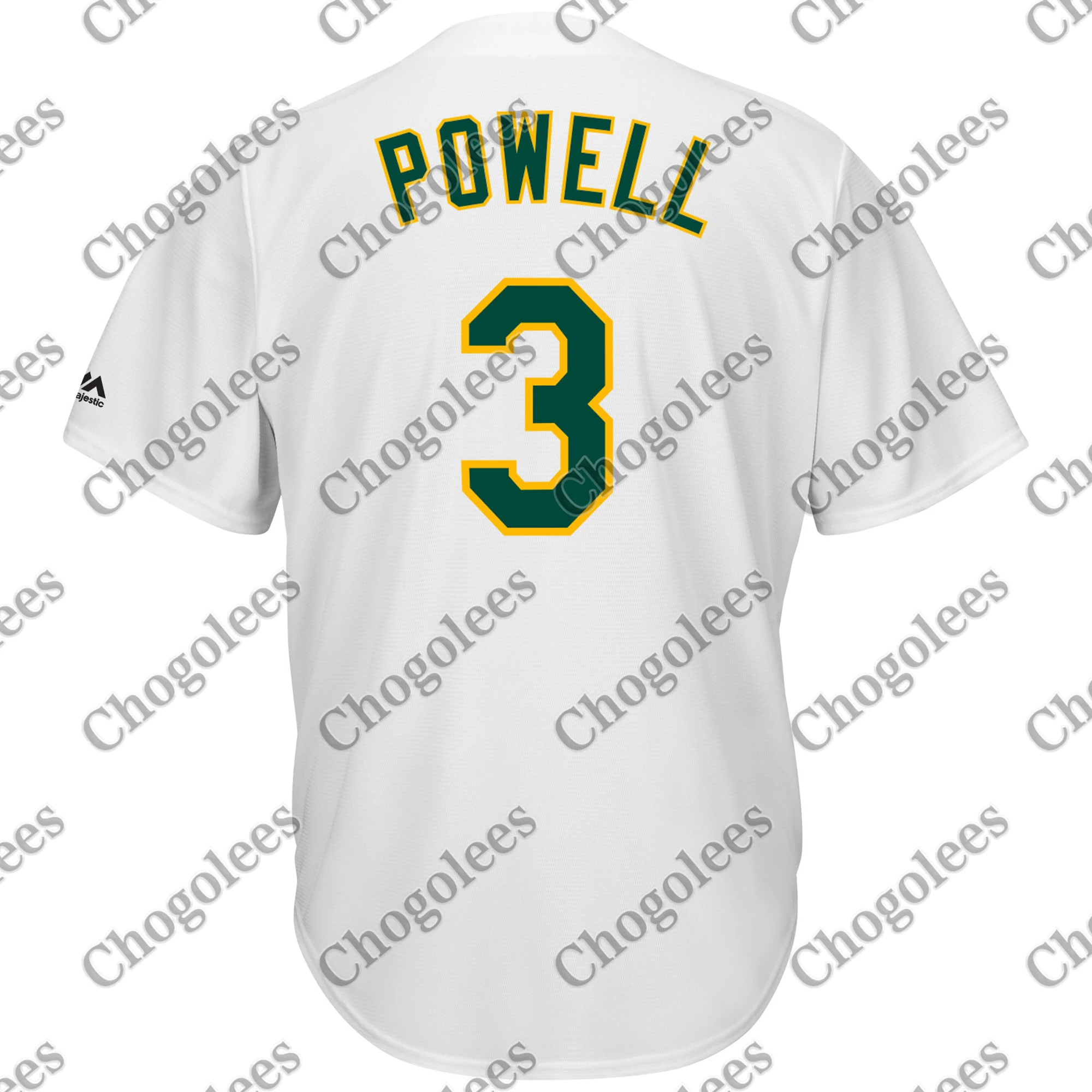 

Baseball Jersey Boog Powell Oakland Majestic Home Cool Base Player Jersey