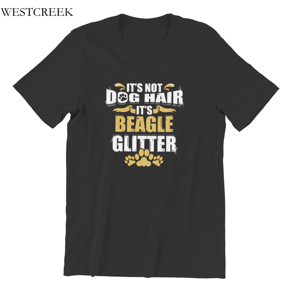 Это не собачья шерсть его Бигль блеск футболка с изображением смешных парочек