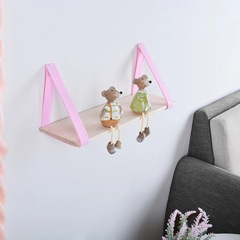 Настенная полка с деревянной рамой органайзер плавающие полки настенная для