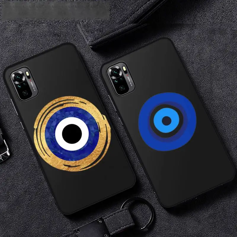 Evil Eye Turkish lucky Blue Phone Case For Huawei P40 P20 P30 Mate 40 20 10 Lite Pro Nova 5t P Smart 2019