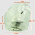Большой размер 56X56.5X37cm ПВХ микроскоп пылезащитный чехол для стрелы стенд артикуляционный микроскоп
