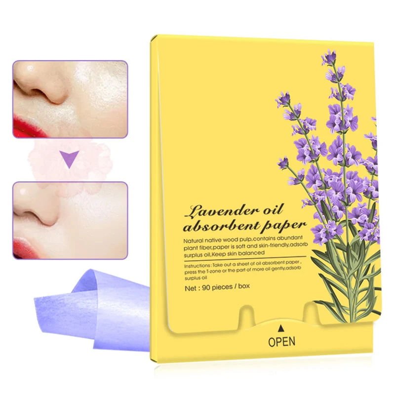 90 шт./кор. масло лаванды цветок фильтровальная бумага поры выдвижной очистки