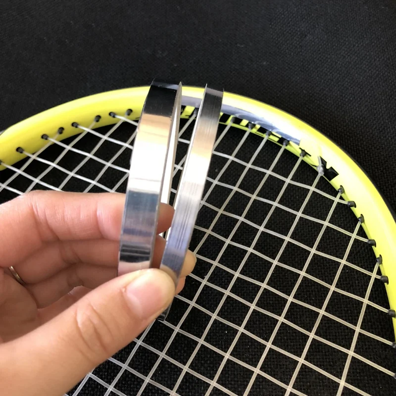 

Tennis Racquet Lead Tape Weight Silver Self-Adhesion 4 Meter/Roll Add Weight & Power To Racquet 6.35Mm
